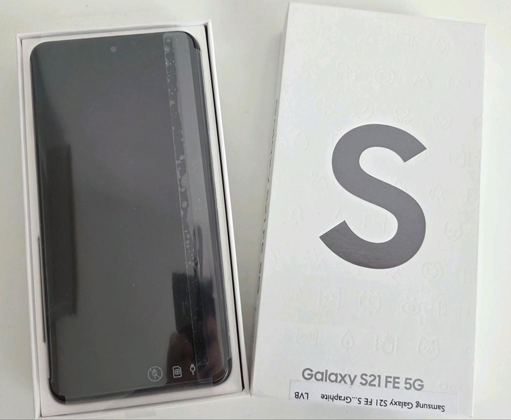 Samsung Galaxy S21 FE 5G - Uitstekende Staat, Zwart, Touchscreen, Ophalen of Verzenden, Zo goed als nieuw