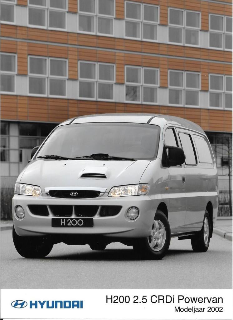 Persfoto Hyundai H200 2.5 CRDI Powervan, 2002, Ophalen of Verzenden, Nieuw, Overige merken