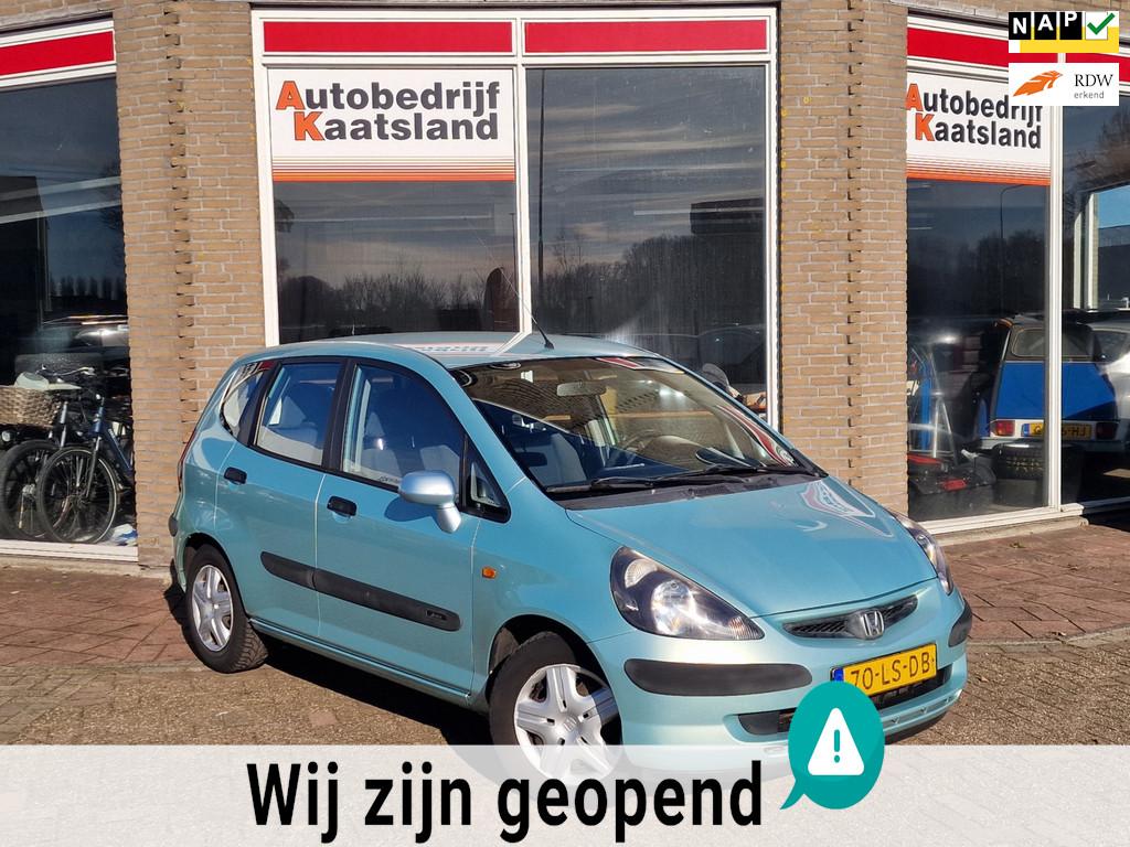 Honda Jazz 1.4 LS - Airco - Nieuwe apk -, Voorwielaandrijving, 83 pk, Zwart, 4 cilinders