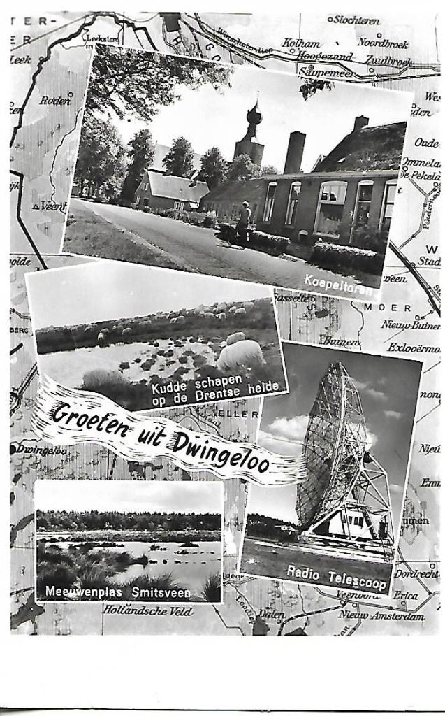 Dwingeloo- -4-luiik., Verzenden, 1960 tot 1980, Gelopen, Drenthe