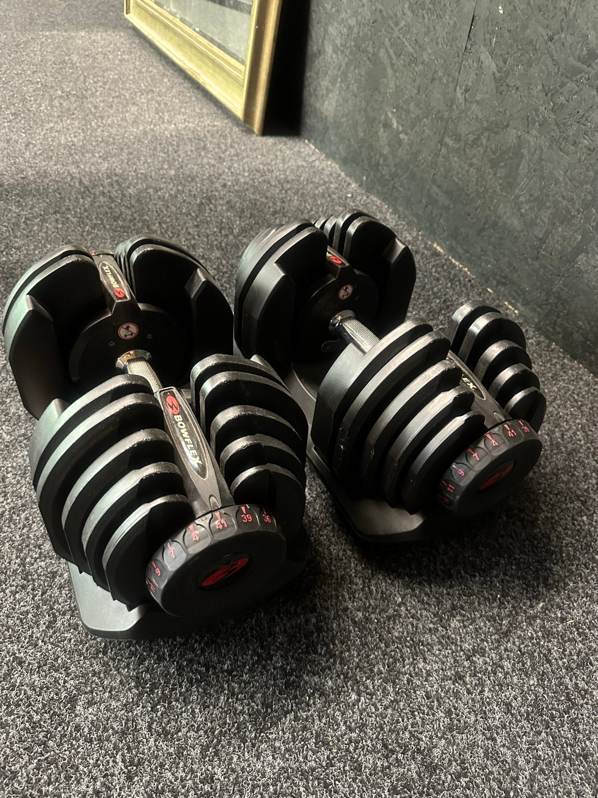 Bowflex Verstelbare Dumbbells incl. Standaard, Ophalen, Gebruikt, Armen, Dumbbell