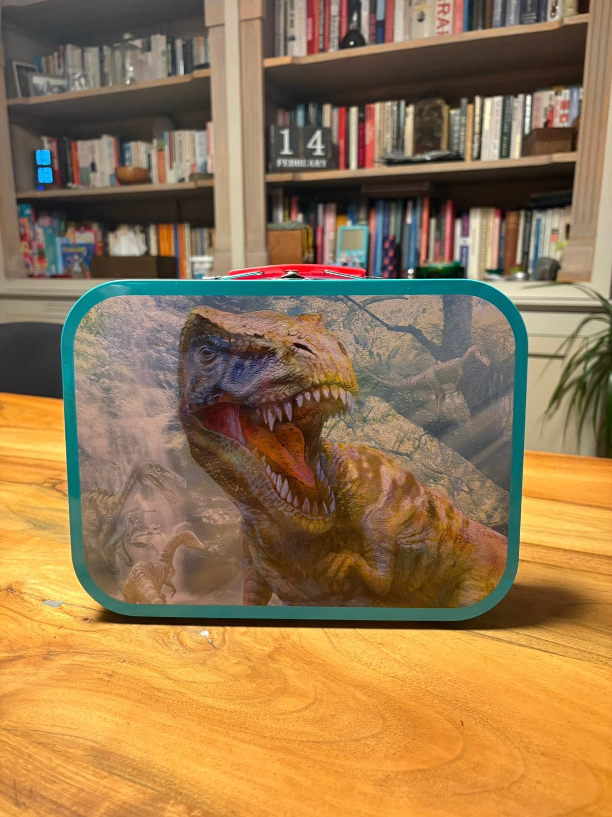 4 Dino puzzels in koffer, 4+, Ophalen, Zo goed als nieuw