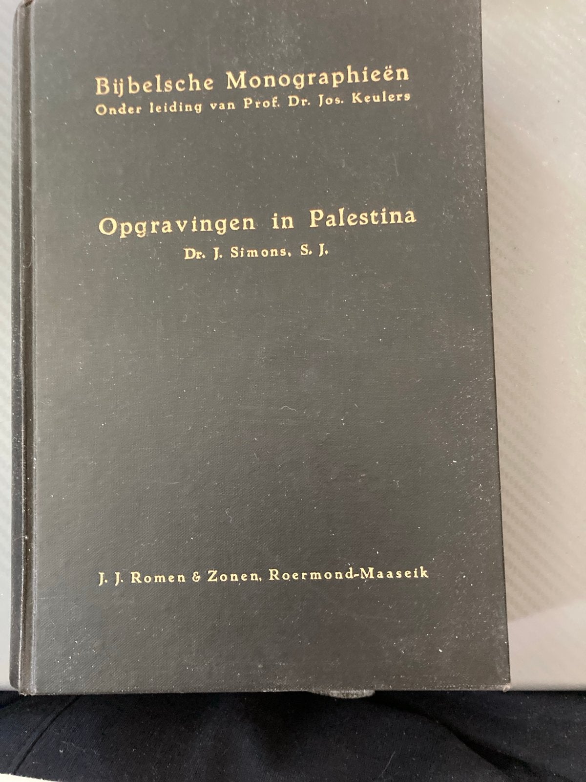 Bijbelsche Monographieën: Opgravingen in Palestina, Ophalen of Verzenden, Gelezen, Christendom | Katholiek