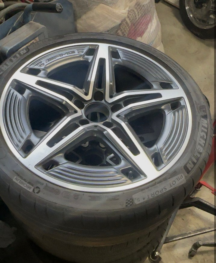 A45s cla45s 4x velgen, Ophalen of Verzenden, Achterklep