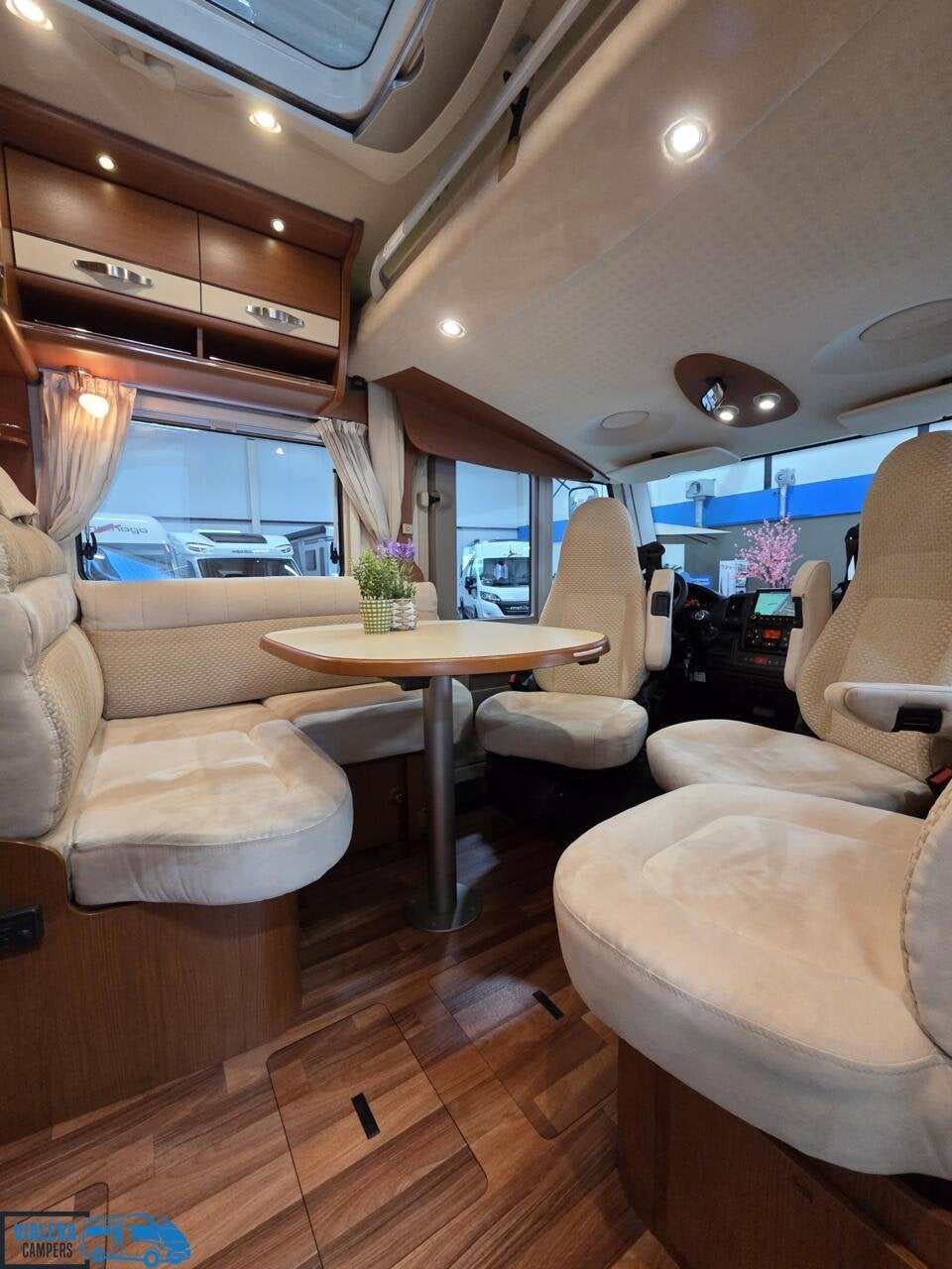 Hymer B 594 * Luxe camper * Vol opties* Top staat, Caravans en Kamperen, Campers, Integraal, 7 tot 8 meter, Bedrijf, Hymer