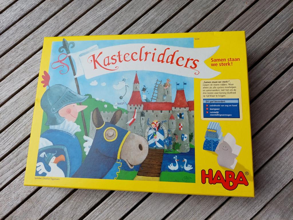 Kasteelridders haba, Drie of vier spelers, Ophalen, Zo goed als nieuw, Haba