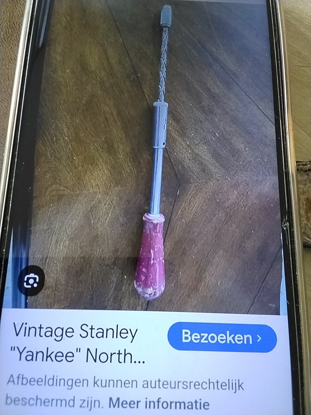 Antieke boor Yankee, Ophalen
