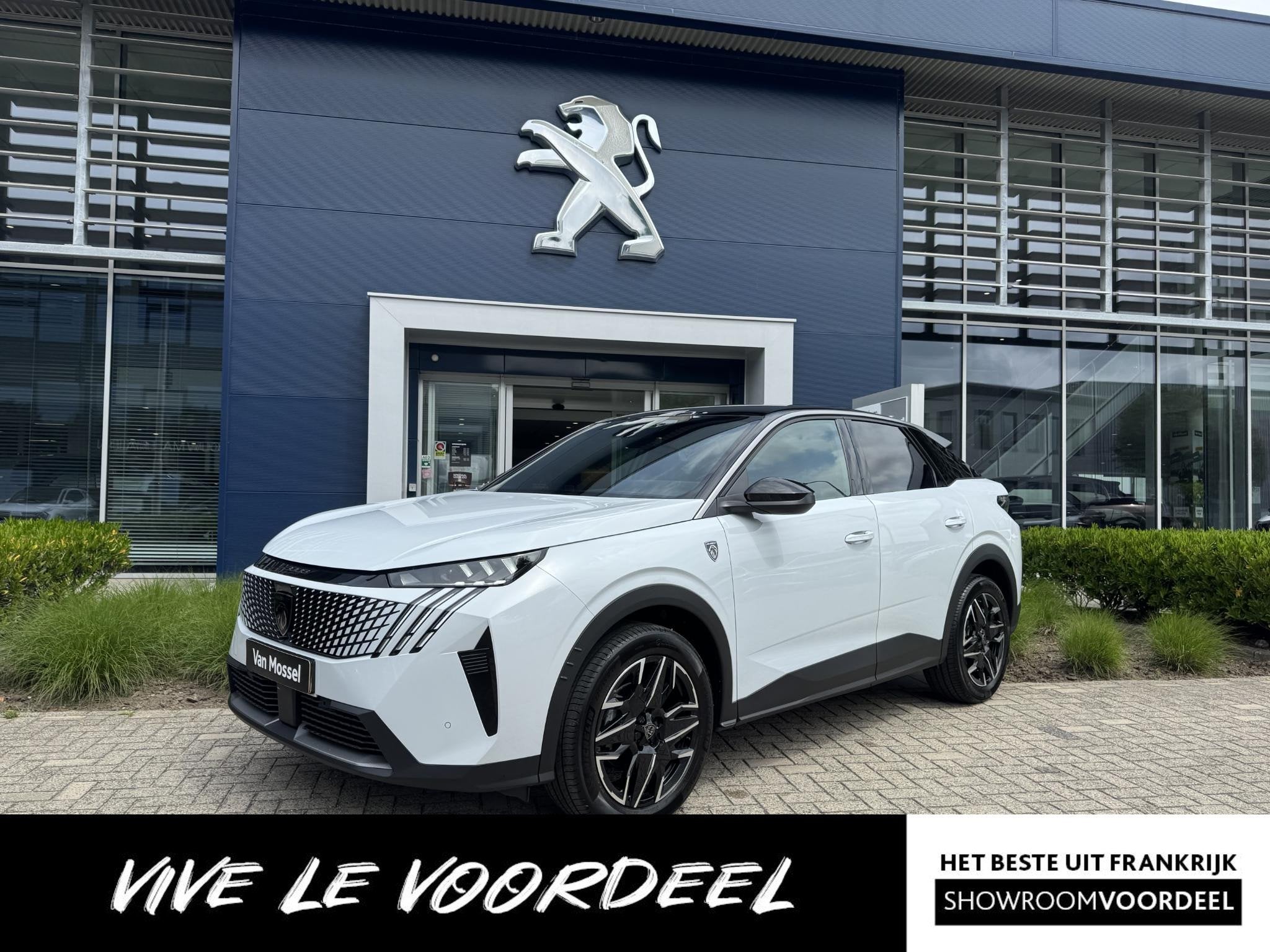 Peugeot 3008 Hybrid 145 GT l Lage kilometerstand, Auto's, Gebruikt, Euro 6, 1199 cc, Leder en Stof