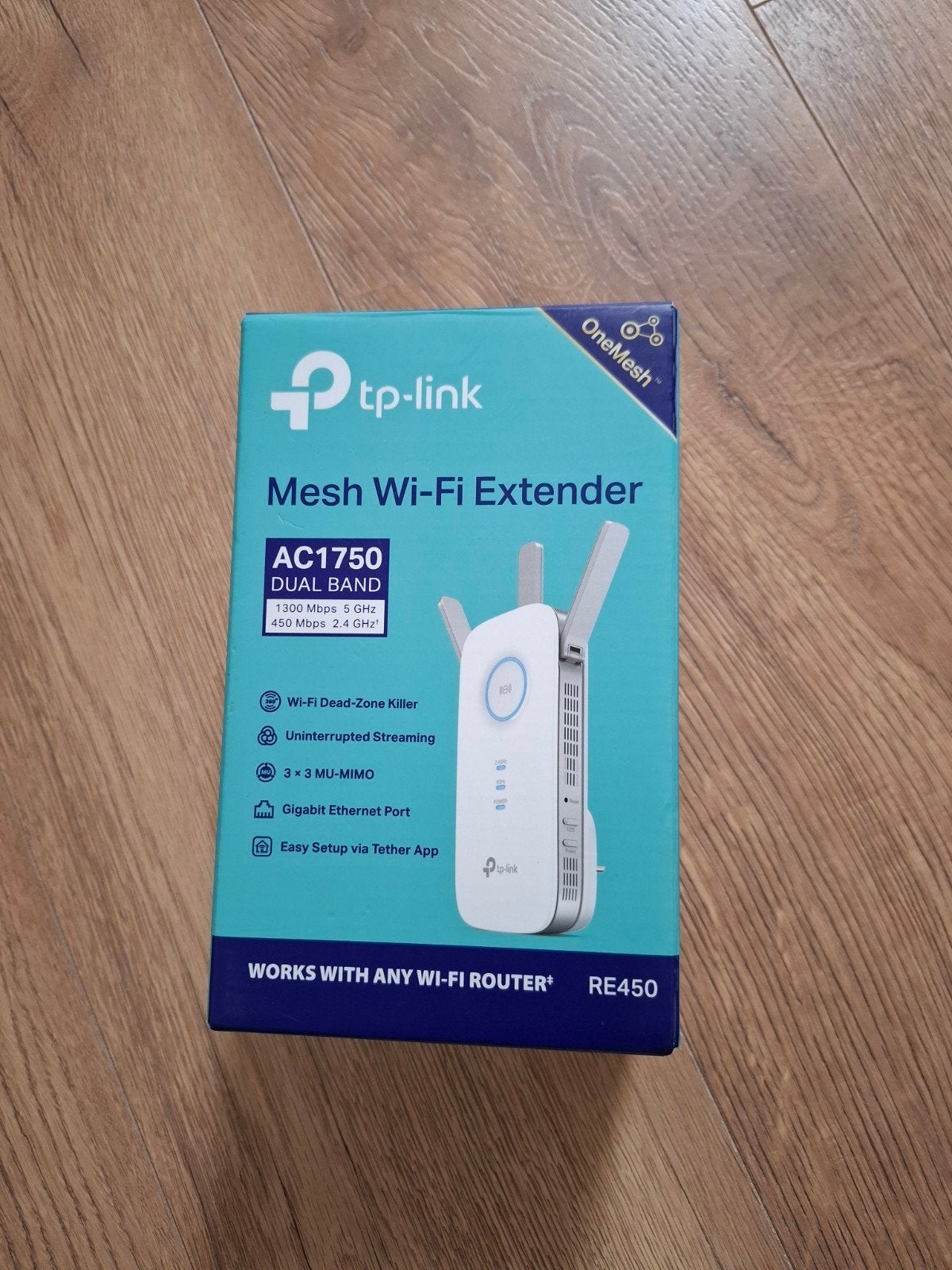 Ongebruikte TP-Link RE450 ac1750 wifi repeater extender, Ophalen of Verzenden, Nieuw