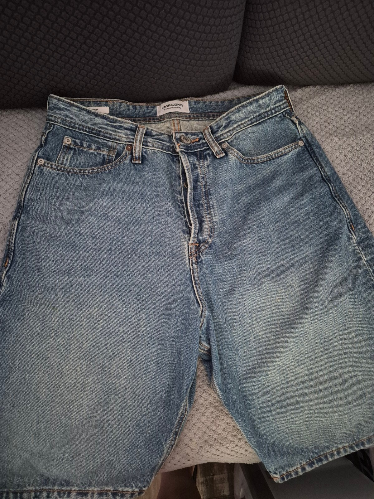 Jack & Jones Baggy Jeans – Maat S | Perfecte staat, Blauw, Overige jeansmaten, Ophalen of Verzenden, Zo goed als nieuw