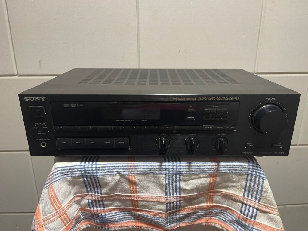 audioversterker, Ophalen, Gebruikt, 120 watt of meer, Sony
