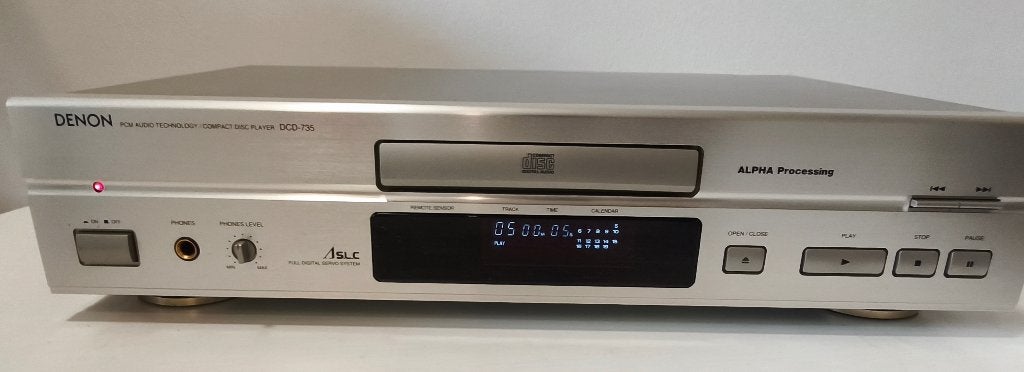 CD player Denon DCD-735    2 x PCM61P-L, Ophalen of Verzenden, Overige merken