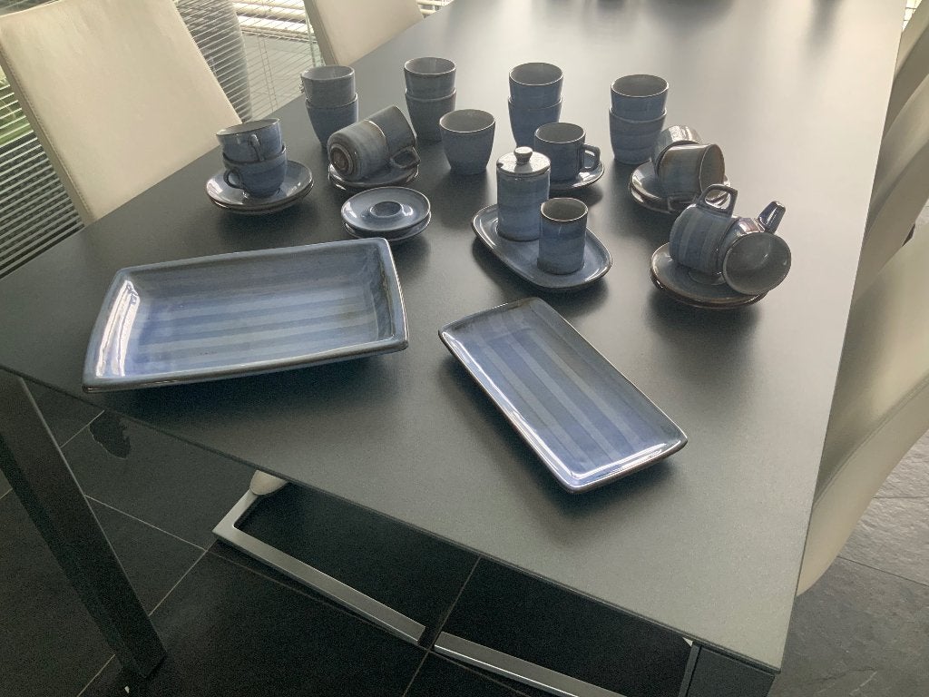 Volendams aardewerk koffie- en theeservies met toebehoren, Ophalen, Zo goed als nieuw