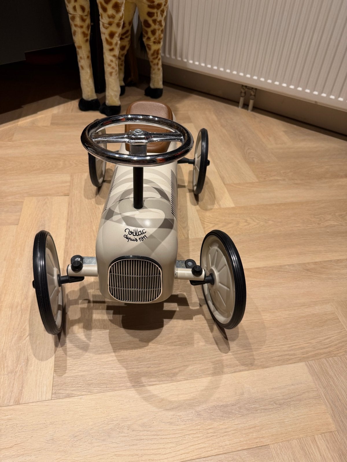 Vilac Loopauto Klassiek Design - Zo goed als nieuw, Ophalen of Verzenden, Zo goed als nieuw, Loopvoertuig