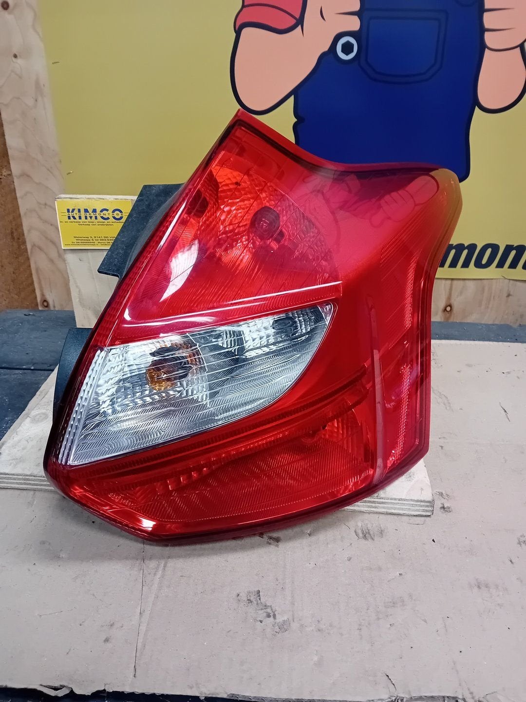 Rechter achterlicht Ford Focus MK3 bj.2013, Gebruikt, -, Ophalen of Verzenden, Ford