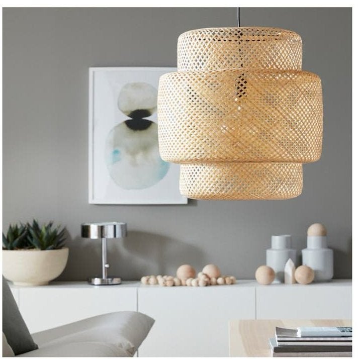 IKEA Sinnerlig hanglamp, Ophalen, Zo goed als nieuw, Overige materialen, 50 tot 75 cm