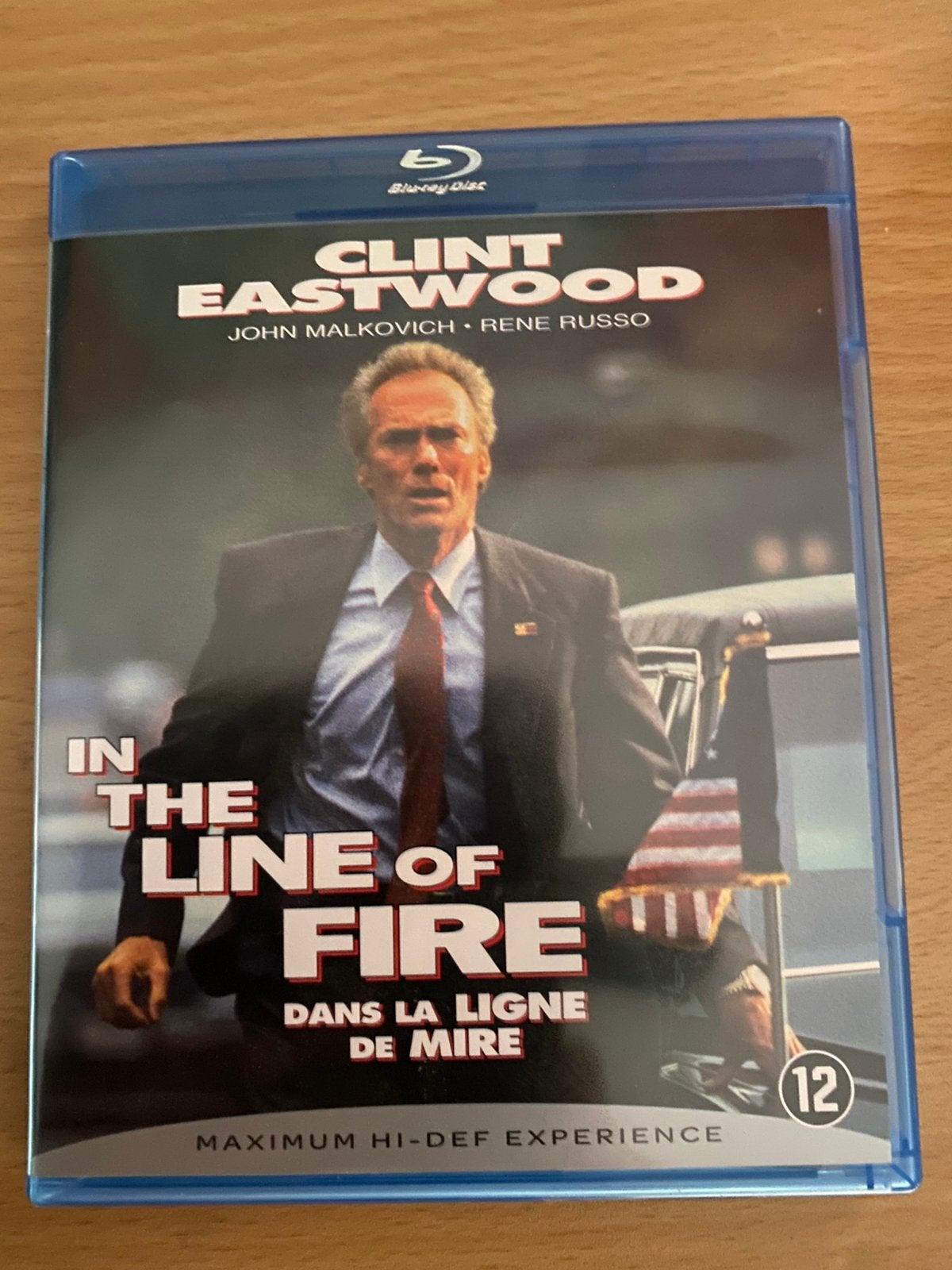 In The Line Of Fire (Blu-Ray) (Clint Eastwood), Engels, Nederlands, Film, Actie