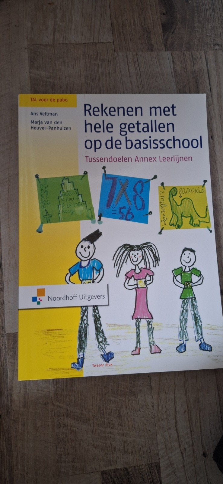 Rekenen met hele getallen op de basisschool, Boeken, Studieboeken en Cursussen, Ans Veltman, Marja van den Heuvel-Panhuizen, Zo goed als nieuw