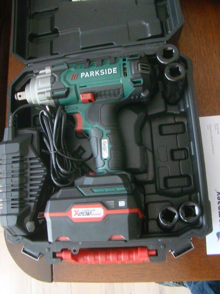 TEKOOP EEN PARKSIDE Draaislag schroef machine, Ophalen, Nieuw