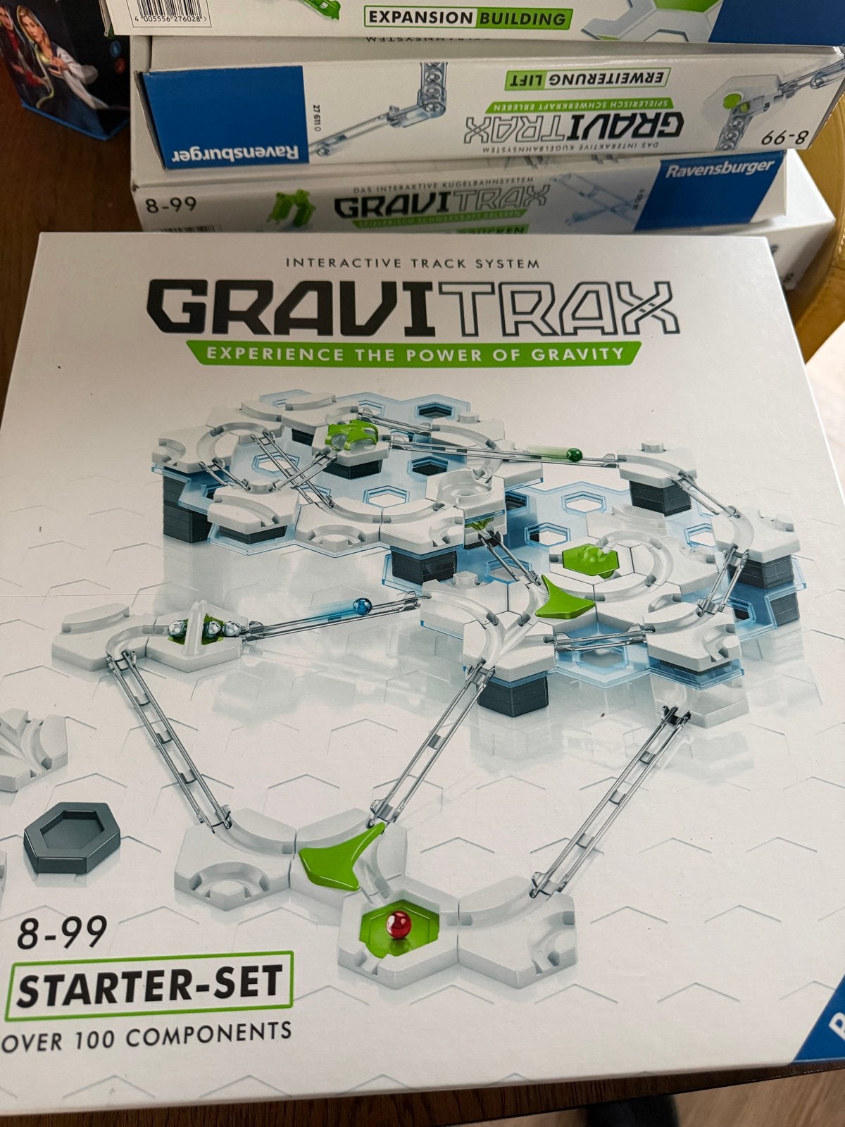 Gravitrax Starter-Set met overcomplete uitbreidingen, Ophalen of Verzenden, Zo goed als nieuw, Overige merken