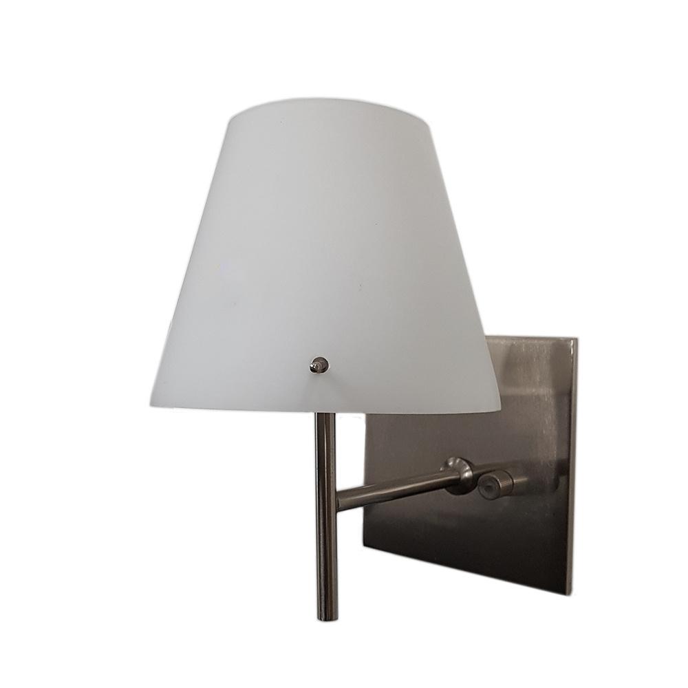 ZARA wandlamp opaal glazen kap met dimmer, Gebruikt, -, -, Ophalen of Verzenden