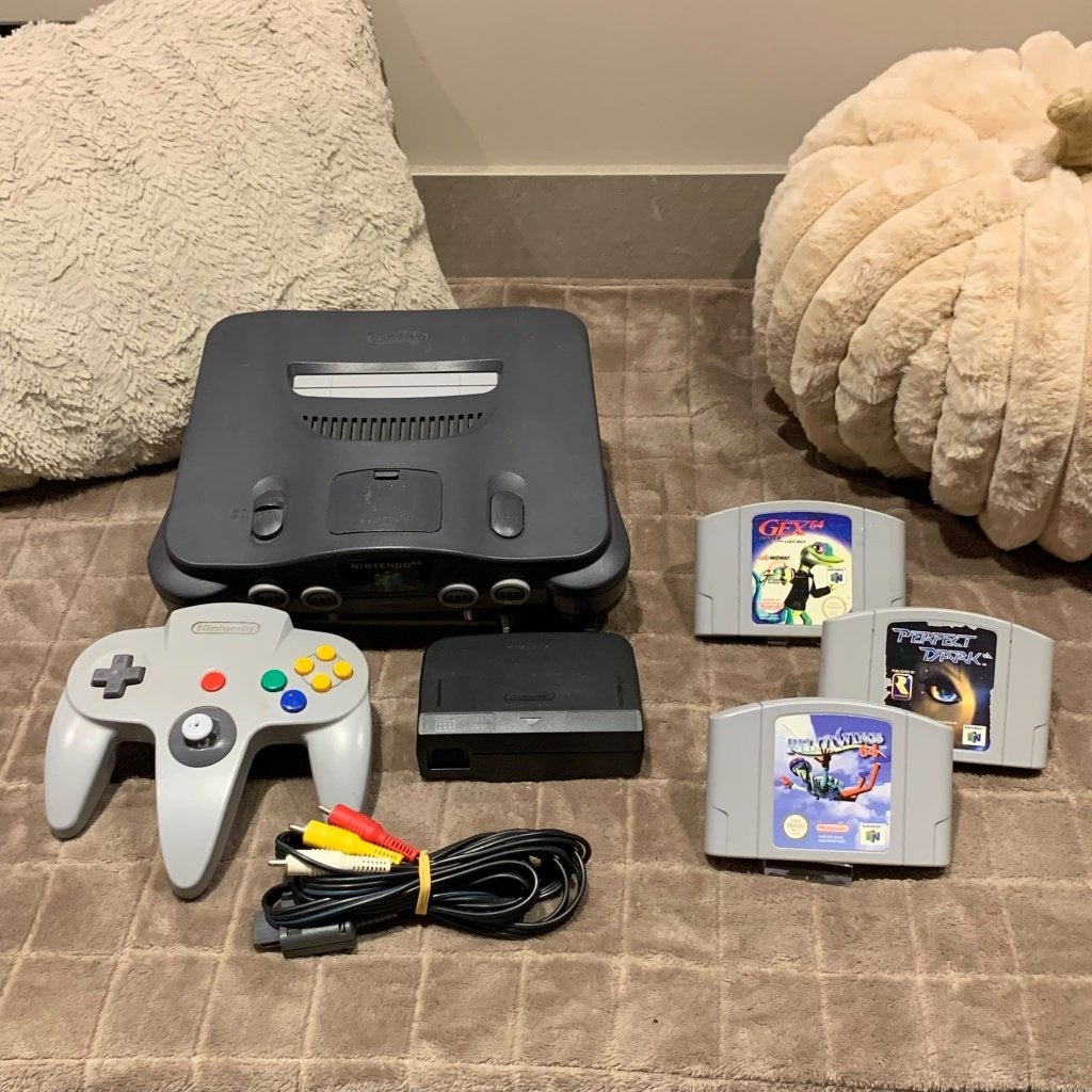 nintendo 64 met 3 games, Avontuur en Actie, 1 speler, Refurbished, Eén computer