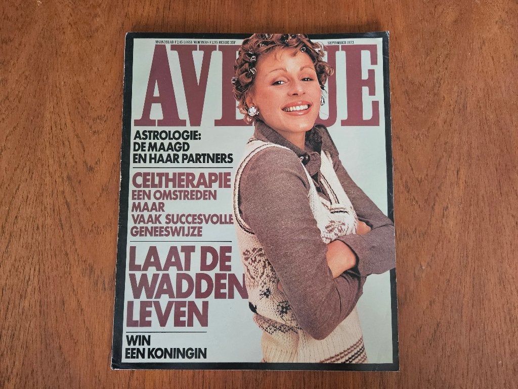 Avenue September 1973 | Vintage glossy tijdschrift, Ophalen of Verzenden, Gelezen, Glossy