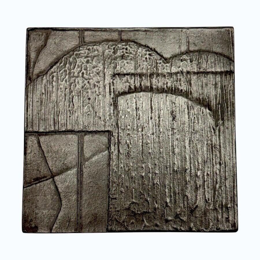 Guus Hellegers (1937-2019) - bronzen penning 'Moesson', 1993, Ophalen of Verzenden, Brons