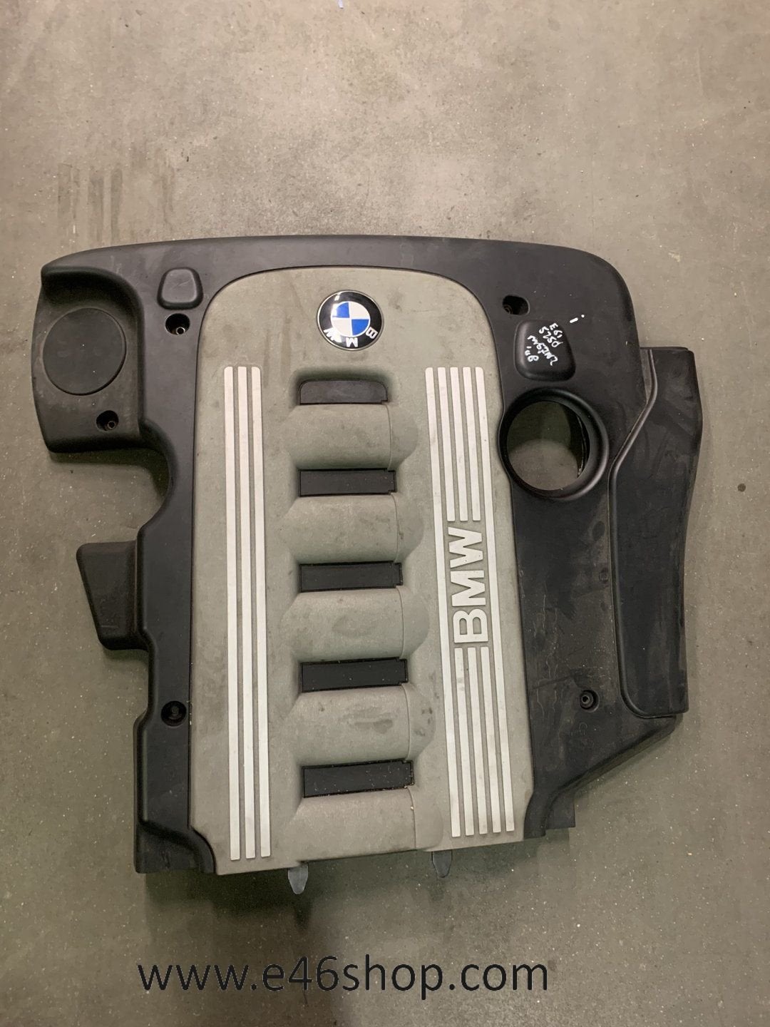 AFDEKPLAAT MOTOR BMW E60 E61 525 530D 2008, Auto-onderdelen, Gebruikt, -, -, Ophalen of Verzenden