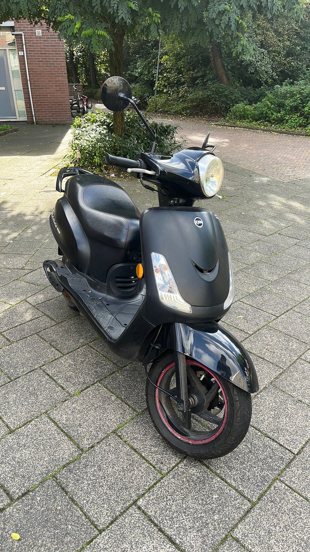 Scooter Sym Fyddel 2, Ophalen, Maximaal 45 km/u, Zo goed als nieuw, Benzine