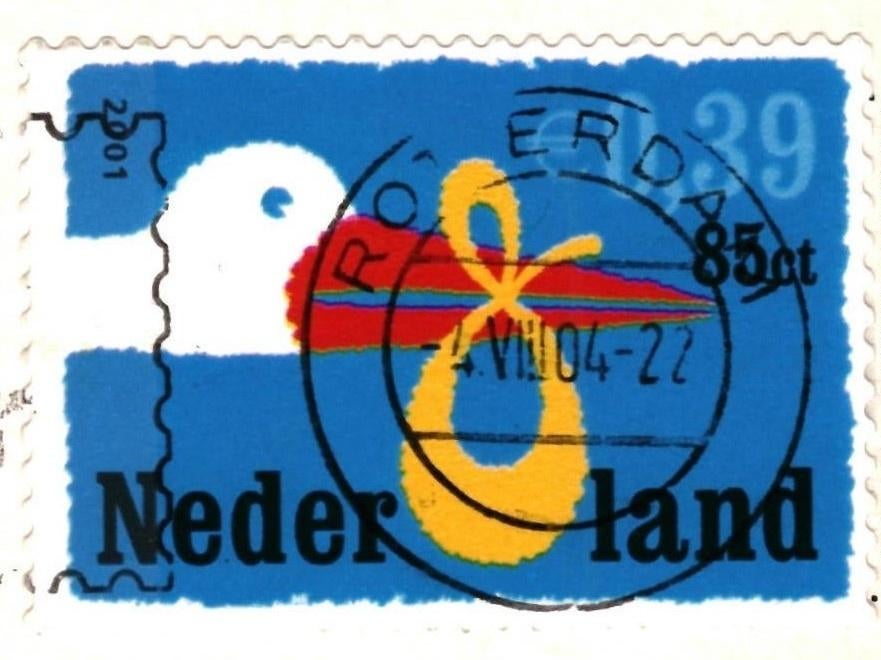 988007 Nisse 783 ZL Ned Herv Kerk  met mooie zegel Ooievaar, Ophalen of Verzenden, 1980 tot heden, Gelopen, Zeeland