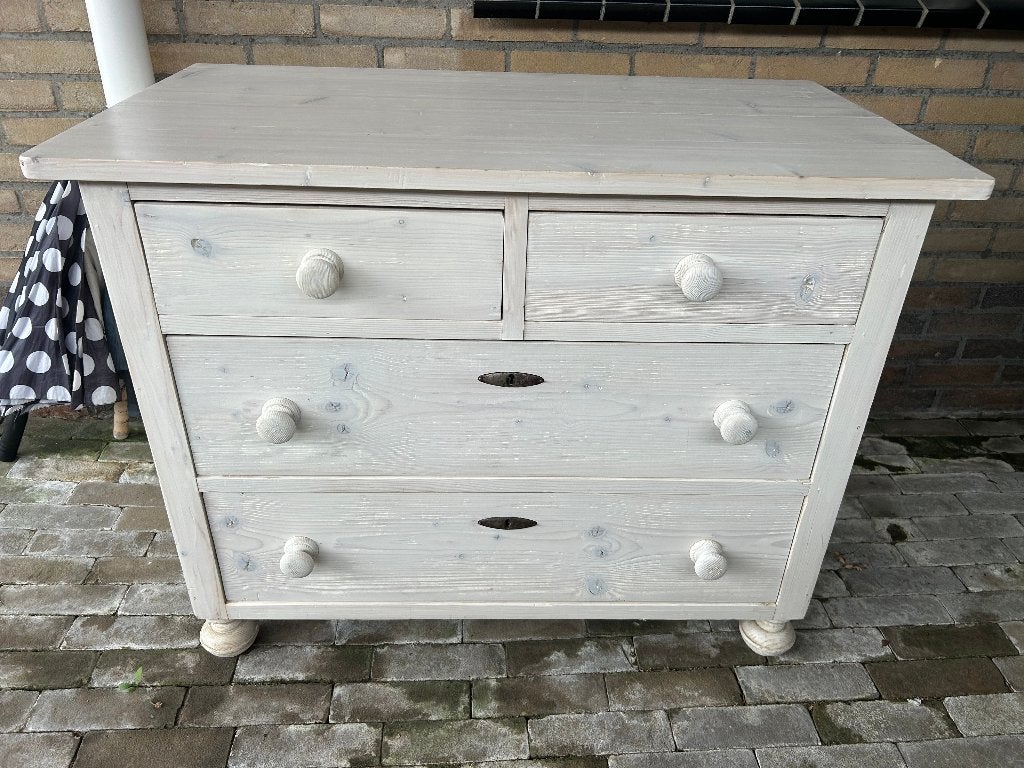 Prachtige Ladenkast, Ophalen, 50 tot 100 cm, Zo goed als nieuw, 3 of 4 laden