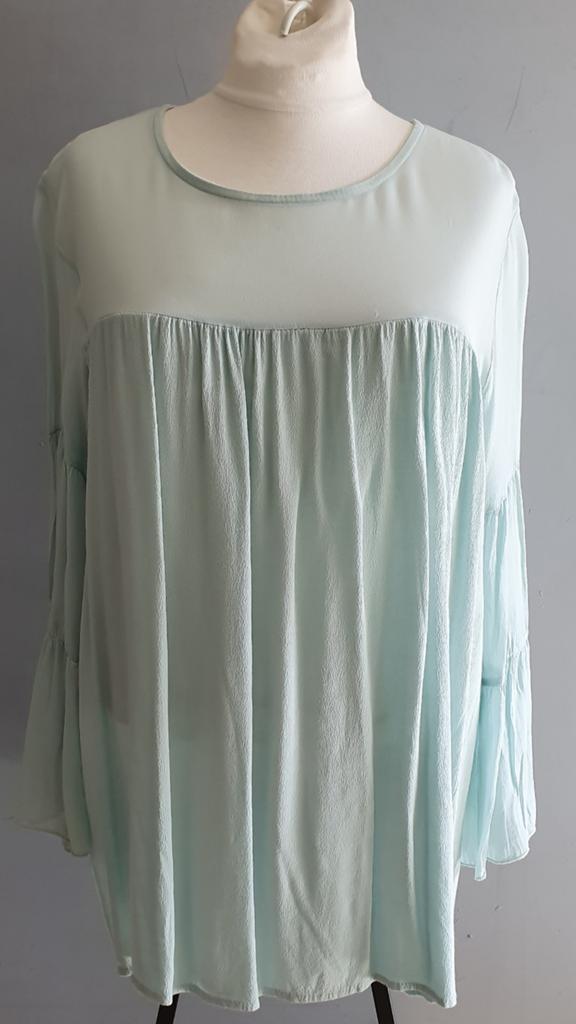 Transfer top, Blauw, Maat 42/44 (L), Ophalen of Verzenden, Zo goed als nieuw