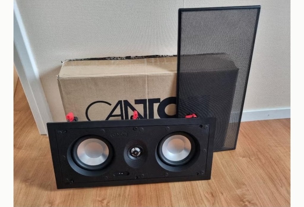 1x Nieuwe Canton InWall 845 LCR inbouwspeaker, Ophalen of Verzenden, Nieuw, Overige merken
