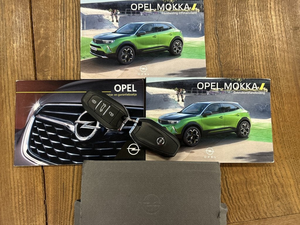 Opel Mokka-e Elegance 50-kWh 11kw bl. Vol Elektrisch | Cruis, Auto's, Opel, 136 pk, Gebruikt, Zwart, Met garantie (alle)