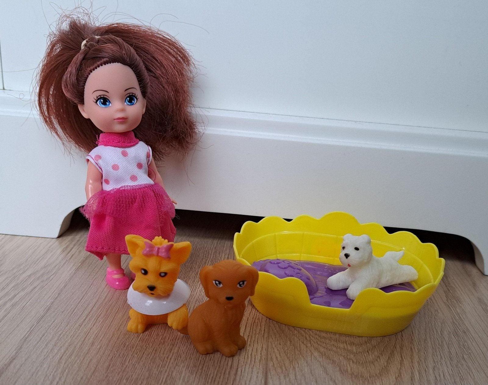 Speelset poppetje met hondjes, Ophalen, Gebruikt, Overige typen