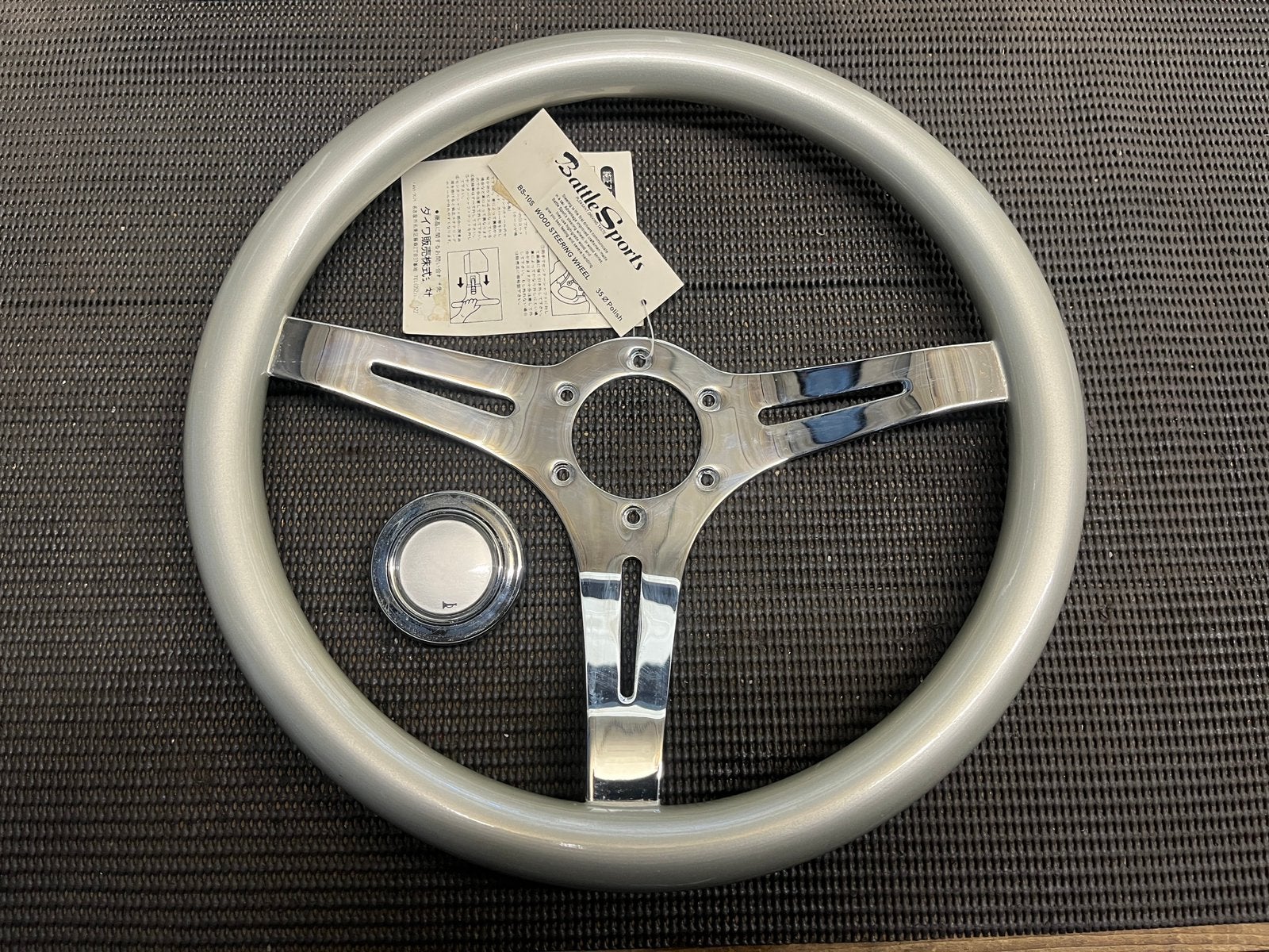 Battle Sports houten stuur, Auto-onderdelen, Ophalen, Nieuw, Universele onderdelen