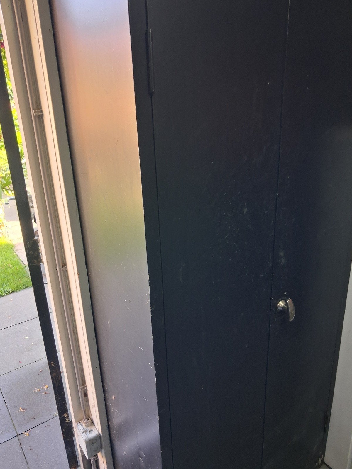 Metalen kast met deuren, Ophalen, Gebruikt, 50 tot 100 cm, Metaal