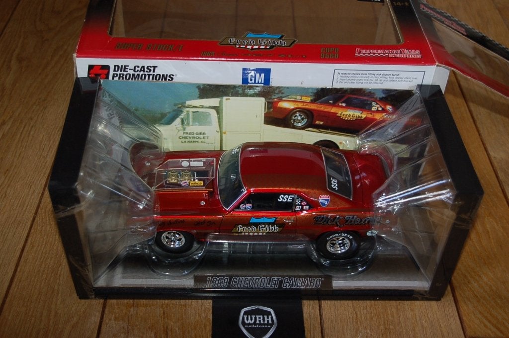 1:18 CHEVROLET CAMARO RACER FREDD GIBB Highway 61 WRH, Verzenden, Zo goed als nieuw, Auto, Overige merken