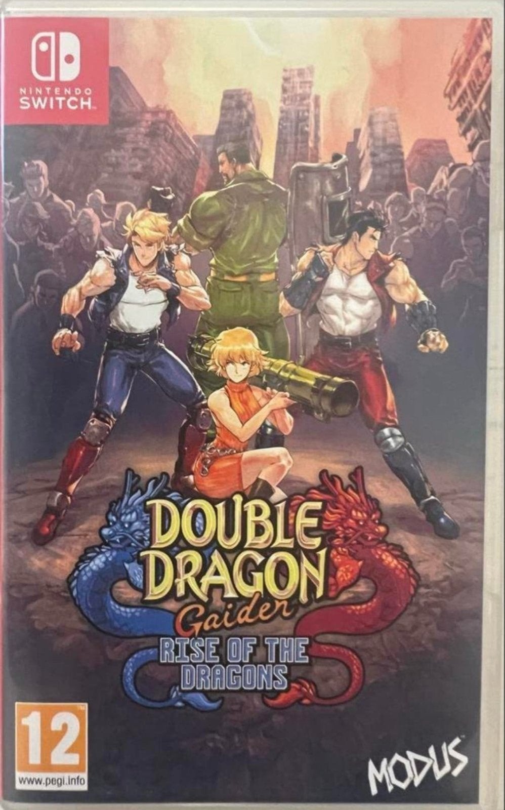 Double Dragon Gaiden: Rise of the Dragons - Nintendo Switch, Met games, Ophalen of Verzenden, Zo goed als nieuw, Zonder controller