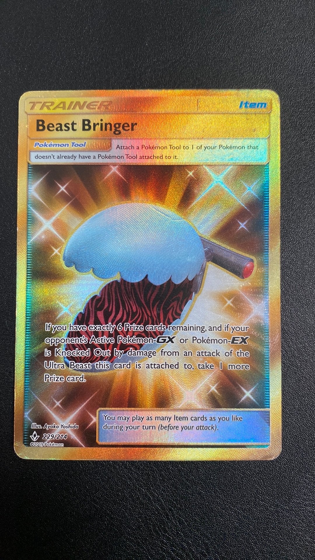 Pokemon beast bringer 229 unbroken bonds, Ophalen of Verzenden, Gebruikt, Losse kaart