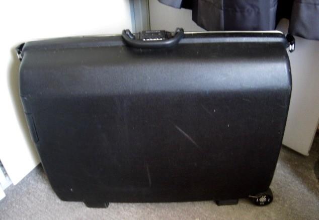 RUIME ZWARTE SAMSONITE KOFFER ,ALS NIEUW, Hard kunststof, 45 tot 55 cm, Zo goed als nieuw, Ophalen