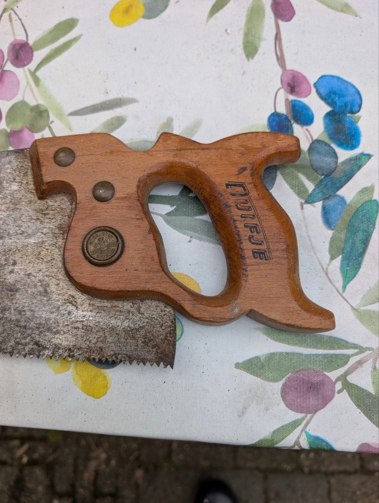Vintage hand zaag duifje, Ophalen, Gebruikt