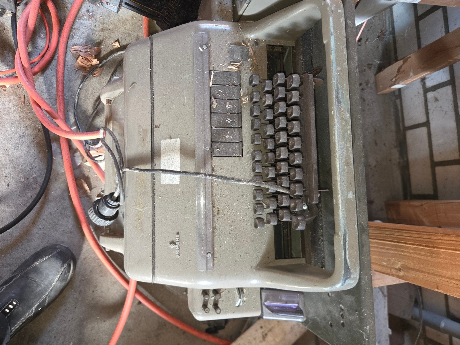 aiemens T-10] Telex uit duitse leger. oa gebruikt in Unimog, Verzamelen, Ophalen
