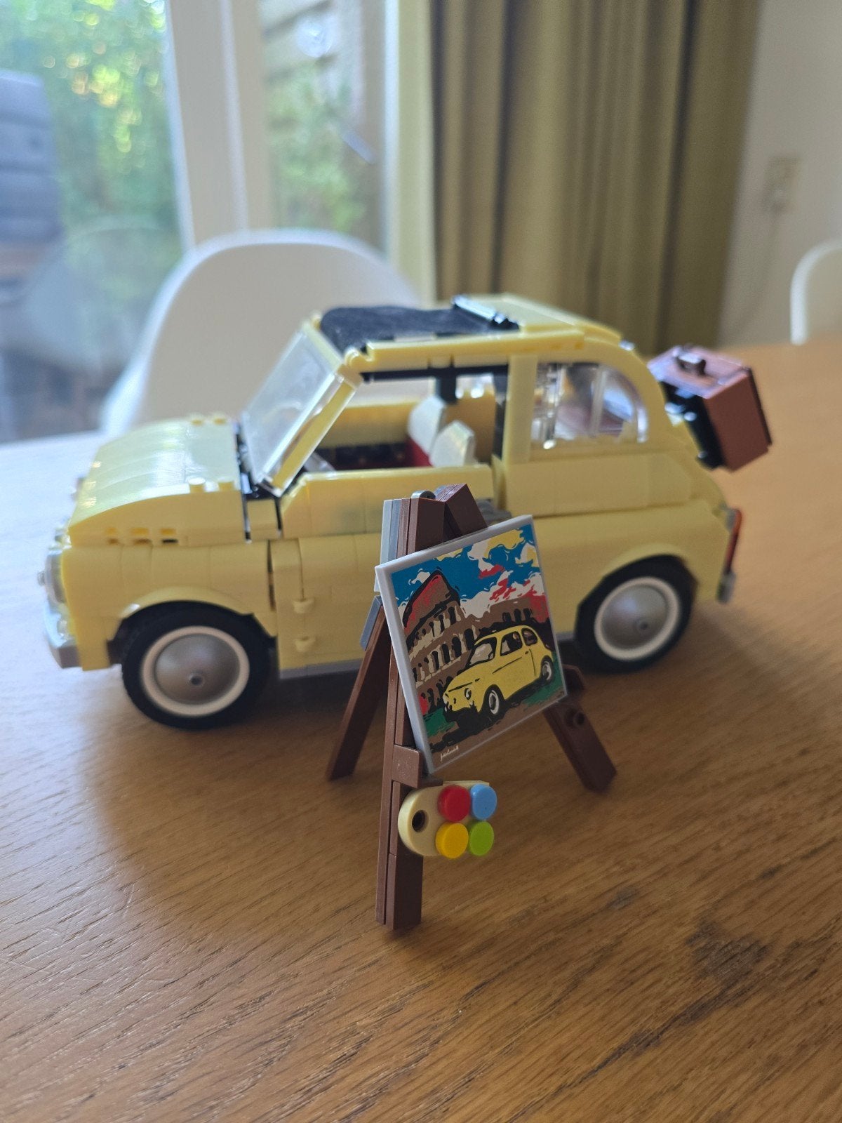 kopie van Lego Creator Expert Fiat 500 (10271) - Geel, Ophalen of Verzenden, Zo goed als nieuw, Overige merken