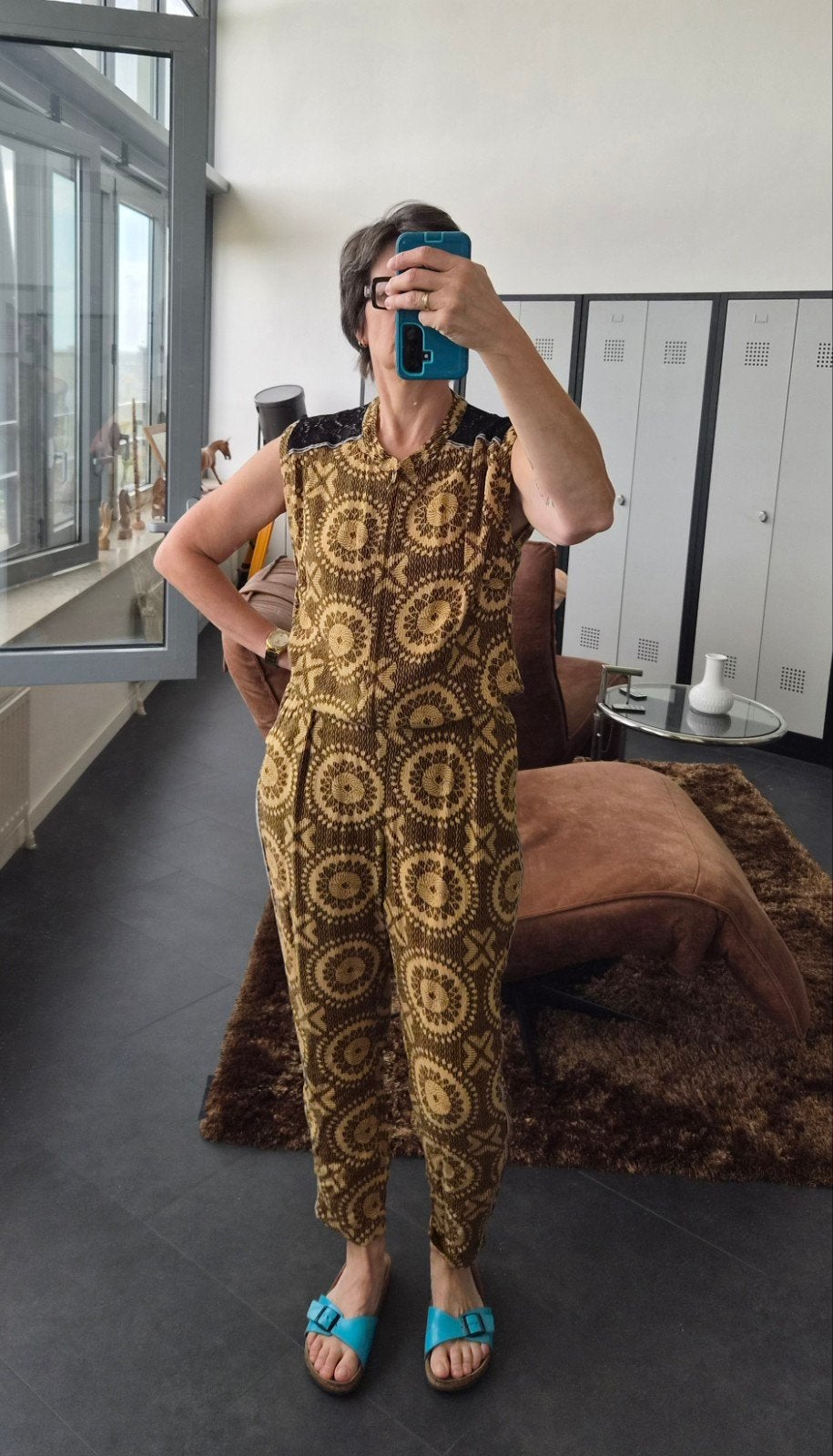 Didi jumpsuit maat L - Zo goed als nieuw, Kleding | Dames, Maat 38/40 (M), Meerkleurig, Didi, Ophalen of Verzenden