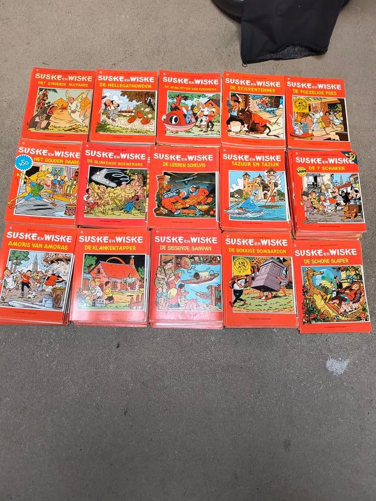 Suske en Wiske strips, Boeken, Meerdere stripboeken, Ophalen, Gelezen