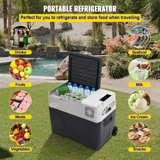 Draagbare Compressor Koelkast – Mini Koelkast, Corvance B.V., Verzenden, Nieuw, Corvancebol@gmail.com