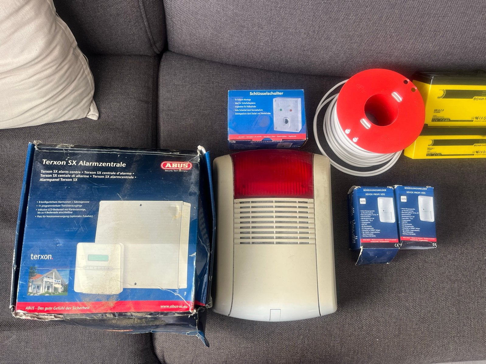 Abus SX Alarmsysteem - Zo goed als nieuw, Ophalen, Zo goed als nieuw, Compleet systeem