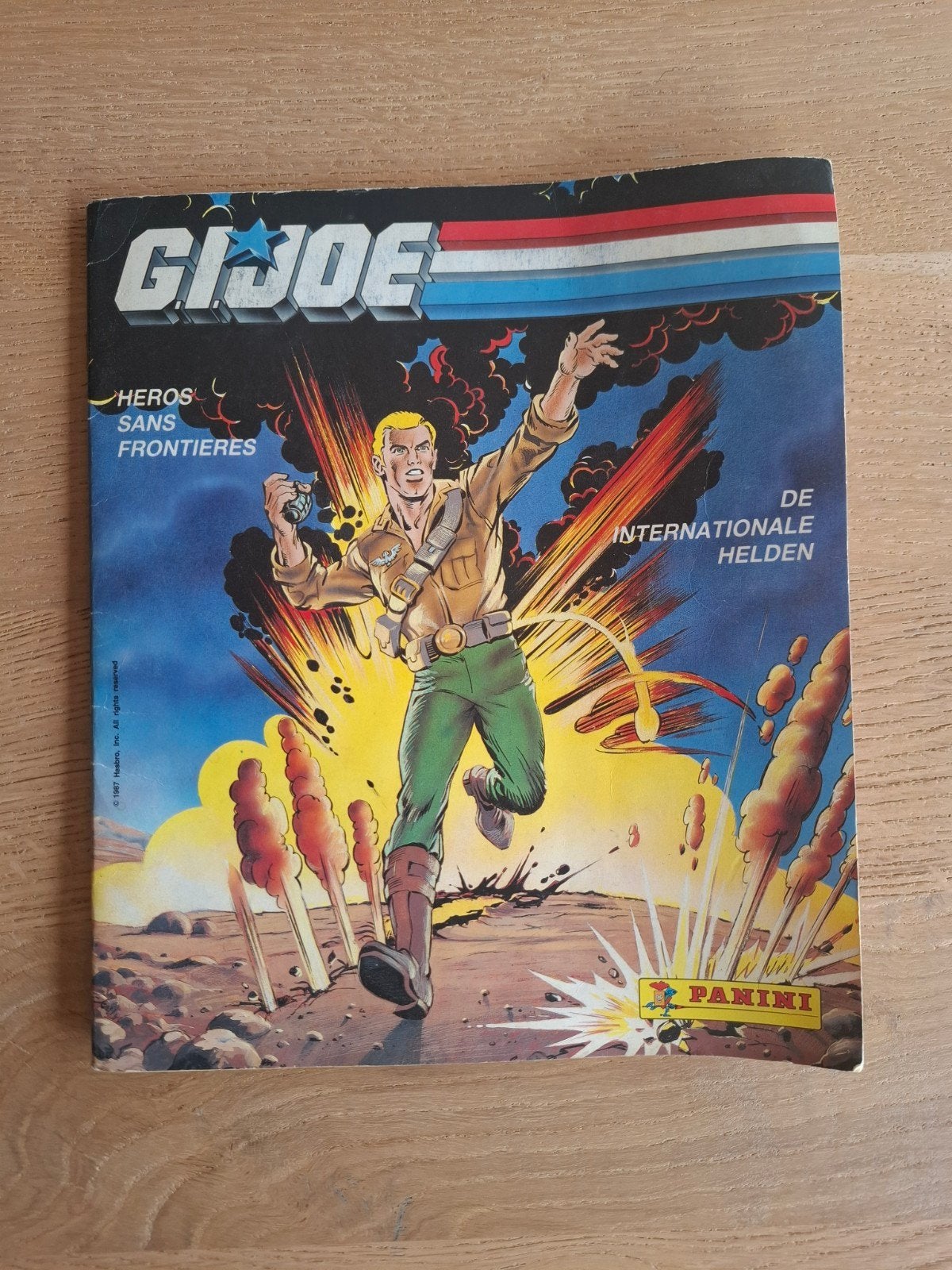 Panini G.I. Joe Stickeralbum (1987) – Compleet, Verzamelen, Ophalen of Verzenden, Gebruikt